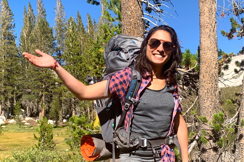 Yosemite Female Backpacker from San Francisco