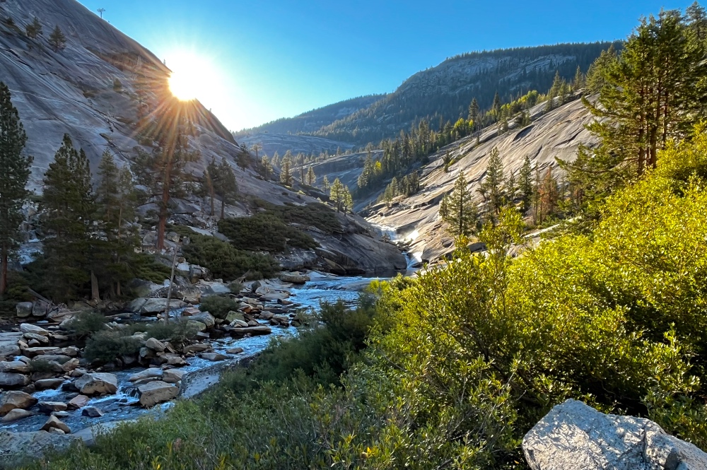 Organic Hiking Meal at Sunrise